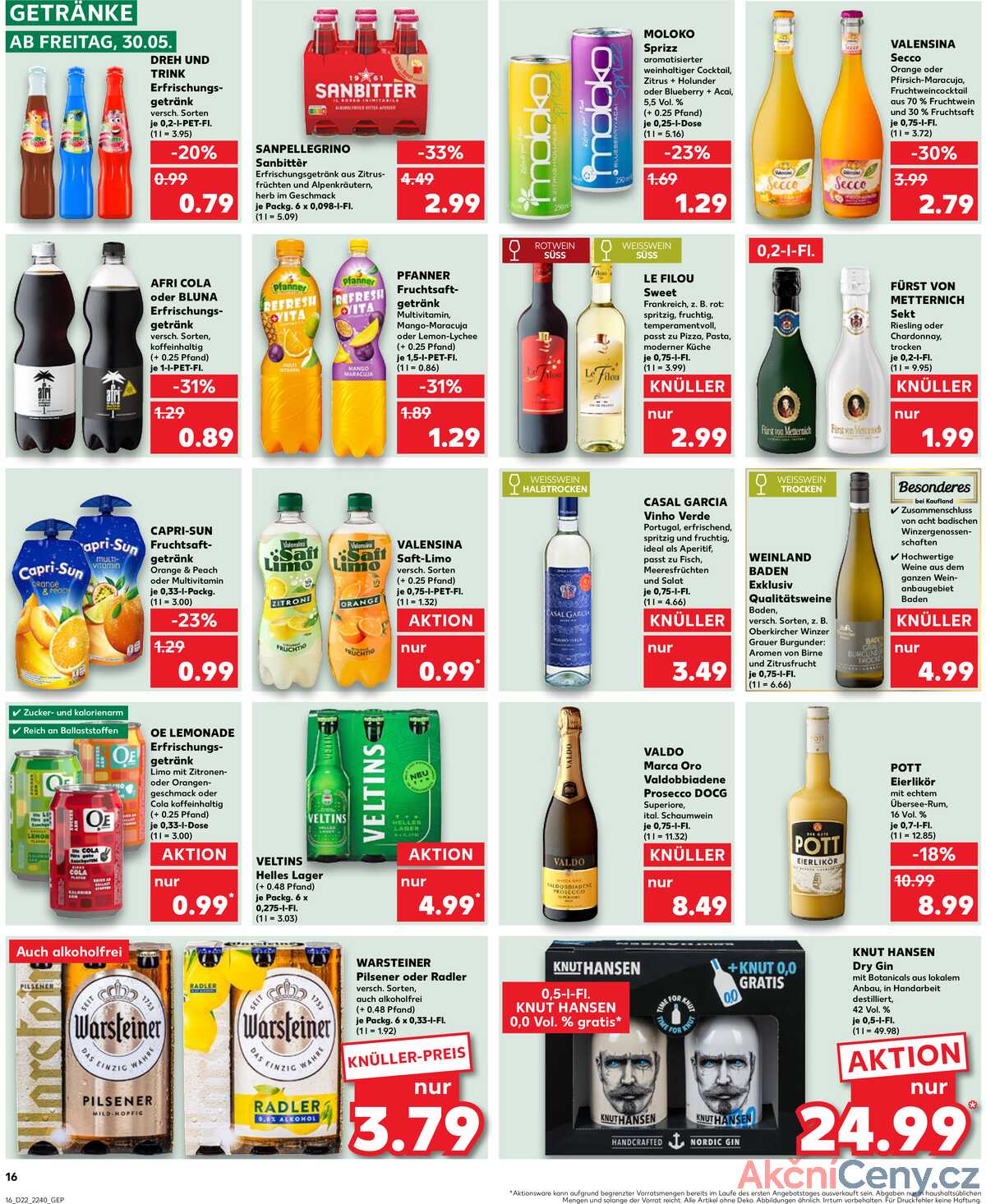 Leták Kaufland Německo 30.5.-4.6.2025 strana 16