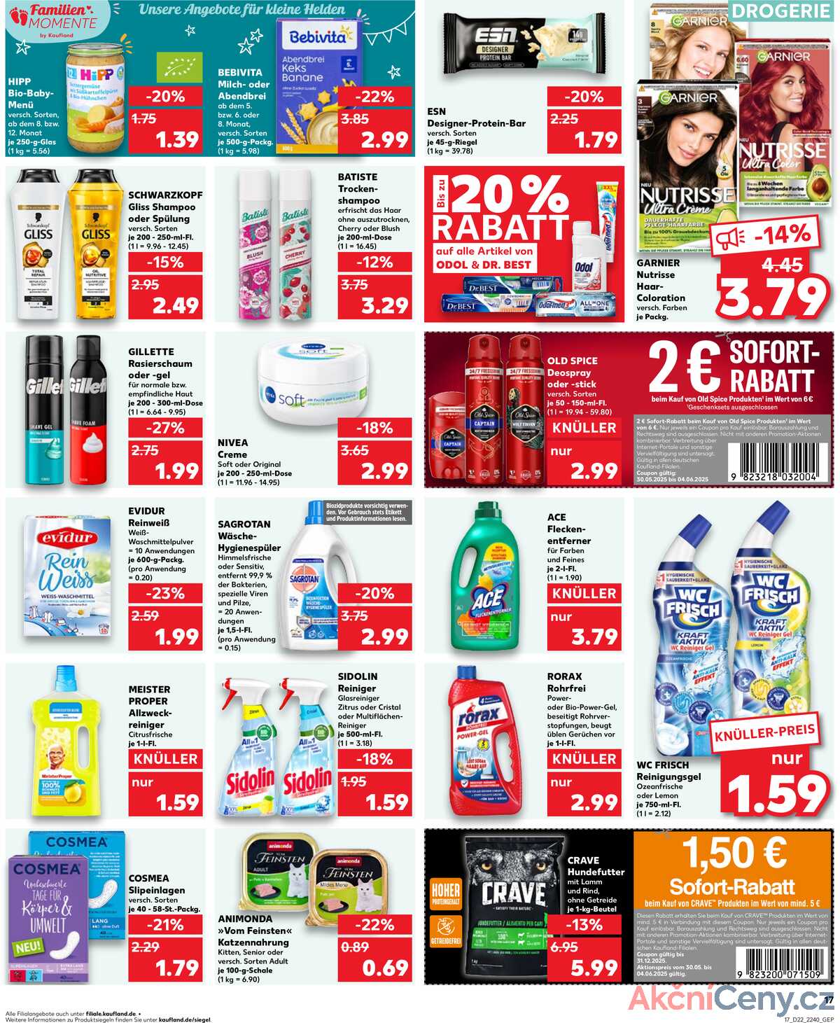 Leták Kaufland Německo 30.5.-4.6.2025 strana 17