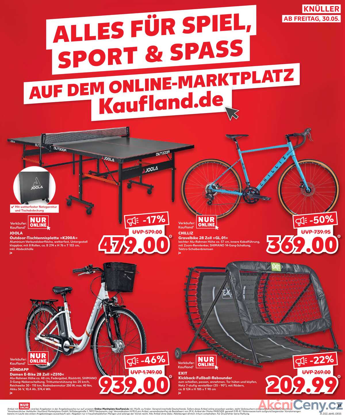 Leták Kaufland Německo 30.5.-4.6.2025 strana 31