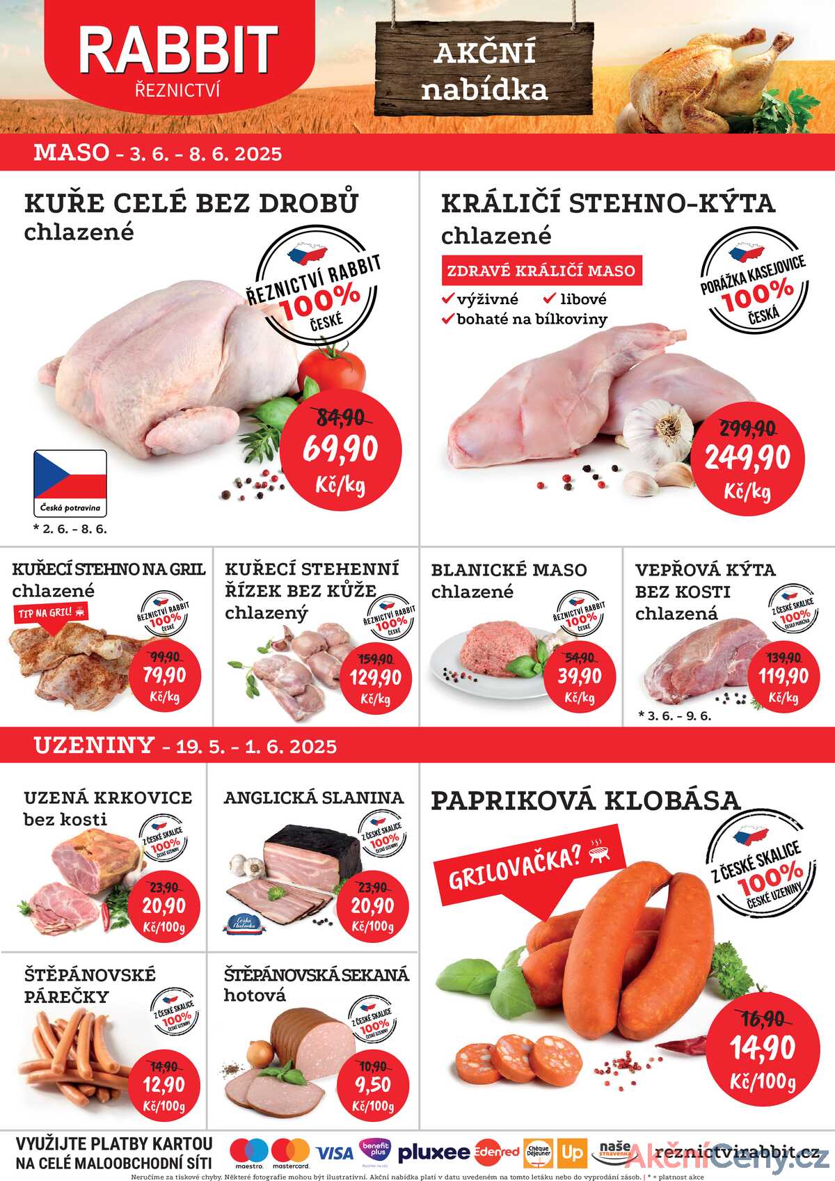 RABBIT řeznictví od 2.6. do 8.6.2025 strana 1