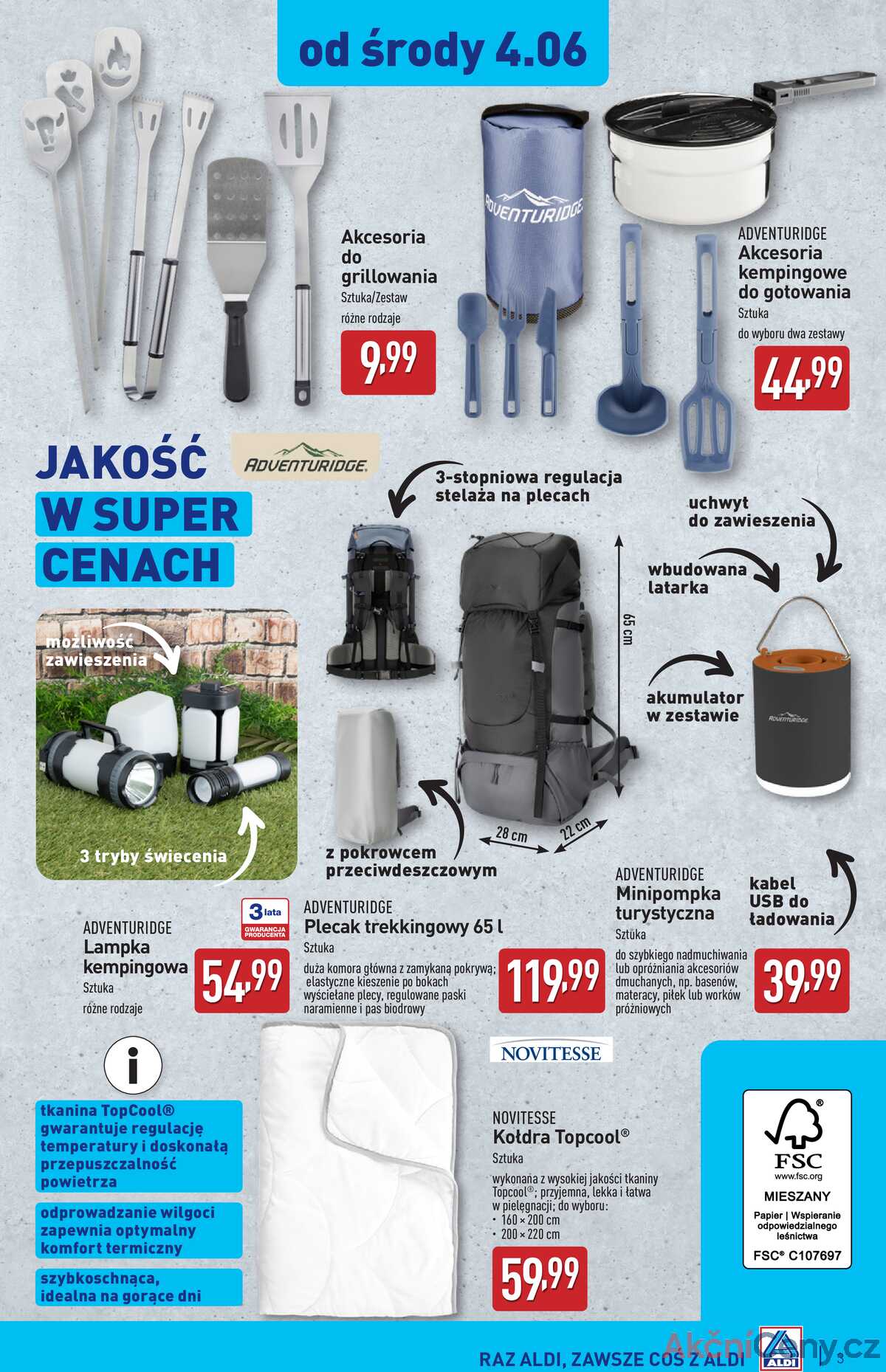 Leták Aldi Polsko 4.6.-10.6.2025 - Průmyslové výrobky strana 3