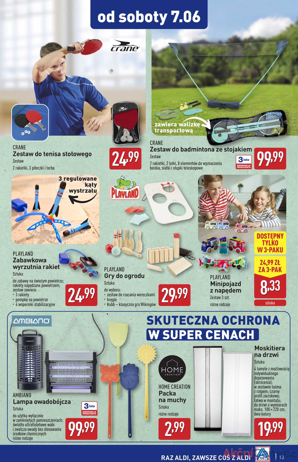 Leták Aldi Polsko 4.6.-10.6.2025 - Průmyslové výrobky strana 13
