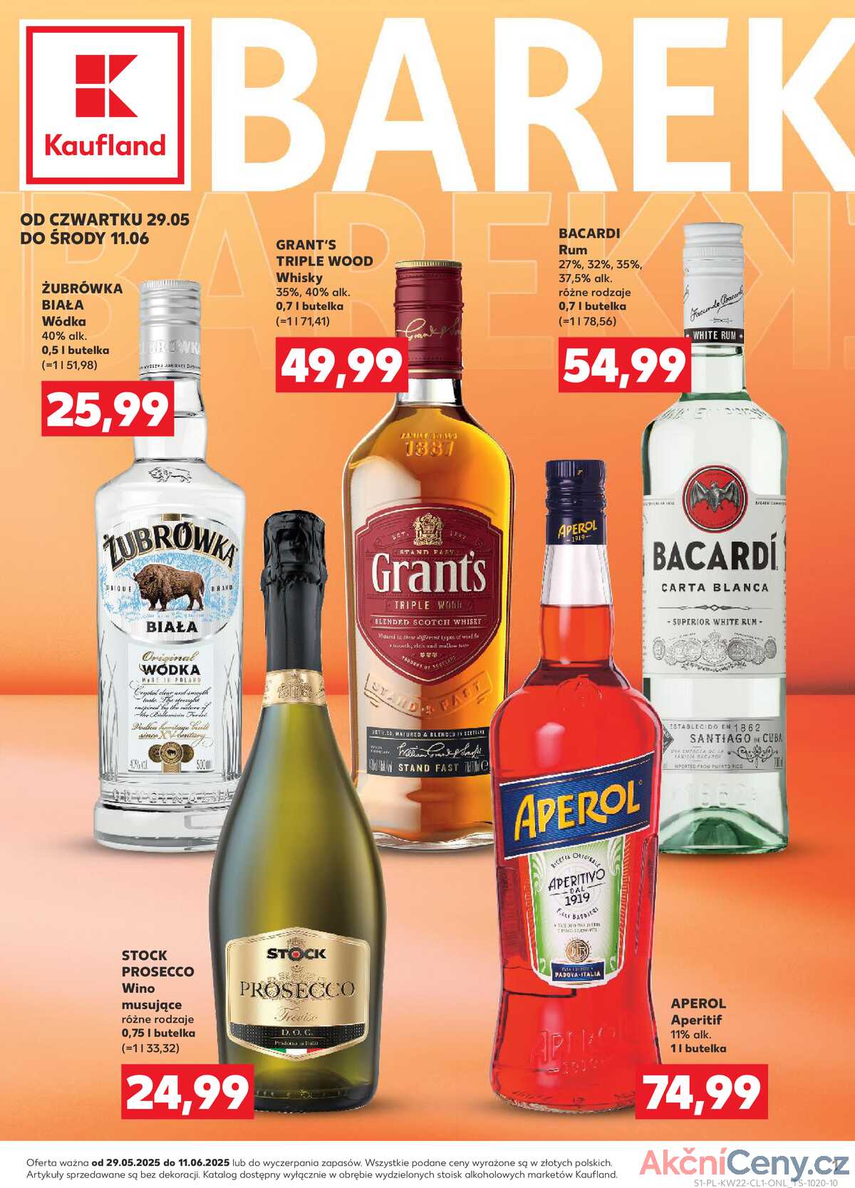 Leták Kaufland Polsko 29.5.-11.6.2025 - Bar Kaufland strana 1
