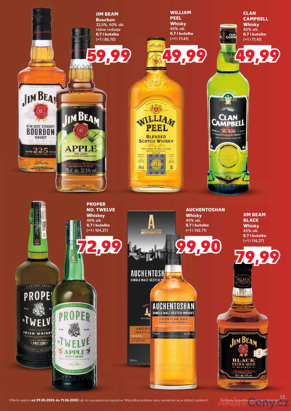 Leták Kaufland Polsko 29.5.-11.6.2025 - Bar Kaufland strana 13