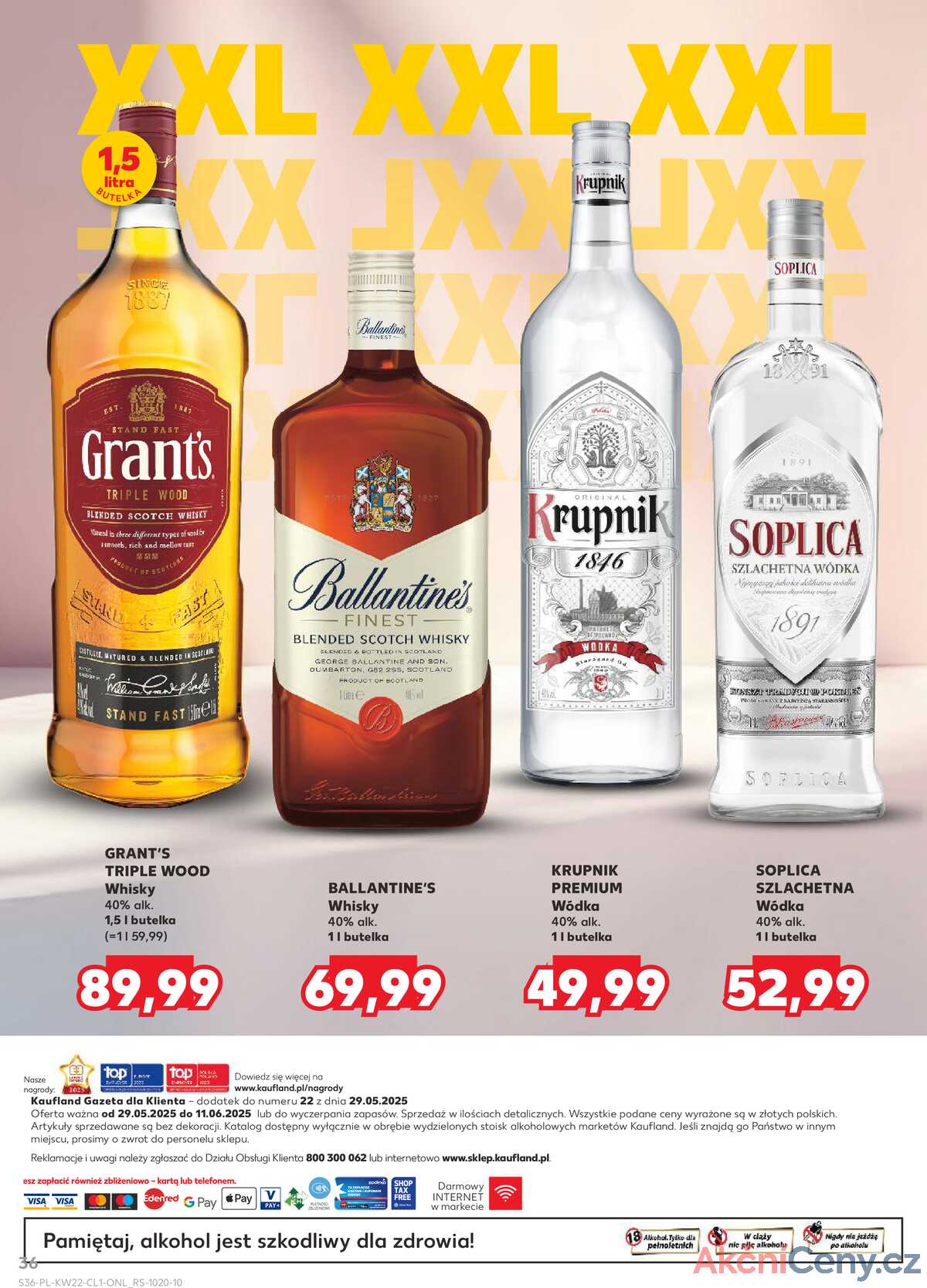 Leták Kaufland Polsko 29.5.-11.6.2025 - Bar Kaufland strana 36