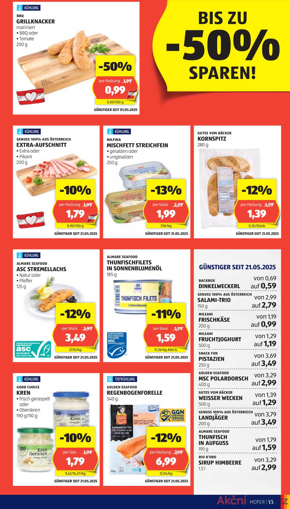 Leták HOFER Rakousko 30.5.-5.6.2025 strana 15