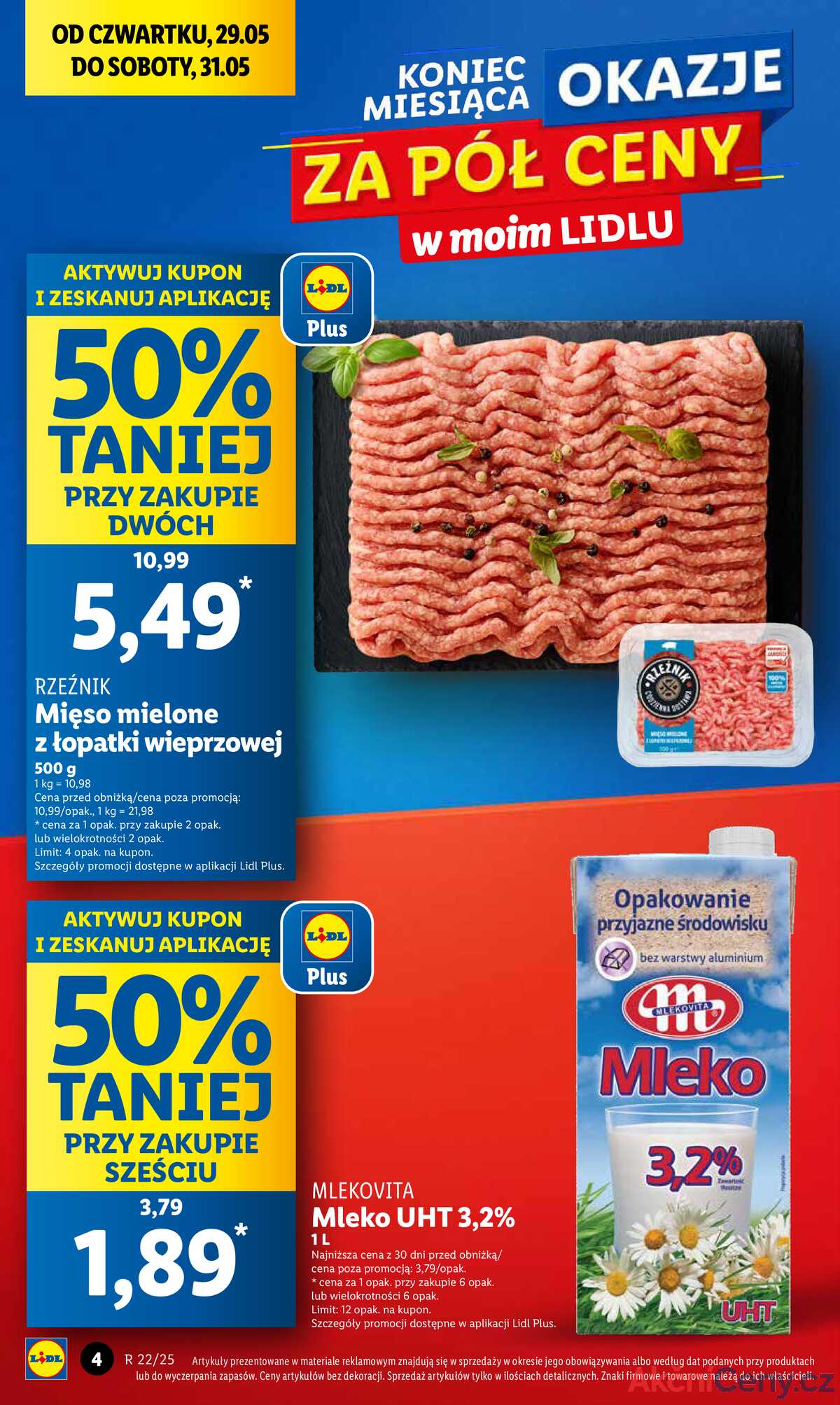 Leták Lidl Polsko 29.5.-31.5.2025 strana 4