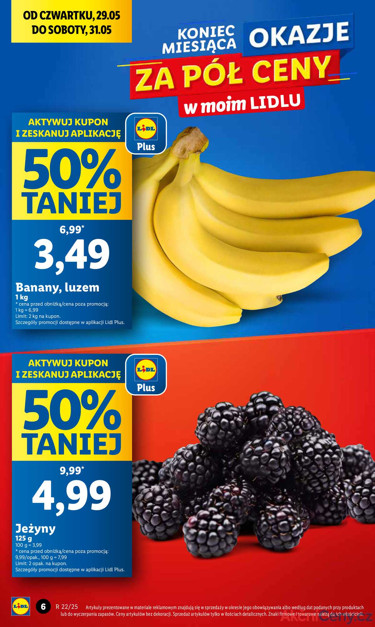 Leták Lidl Polsko 29.5.-31.5.2025 strana 6