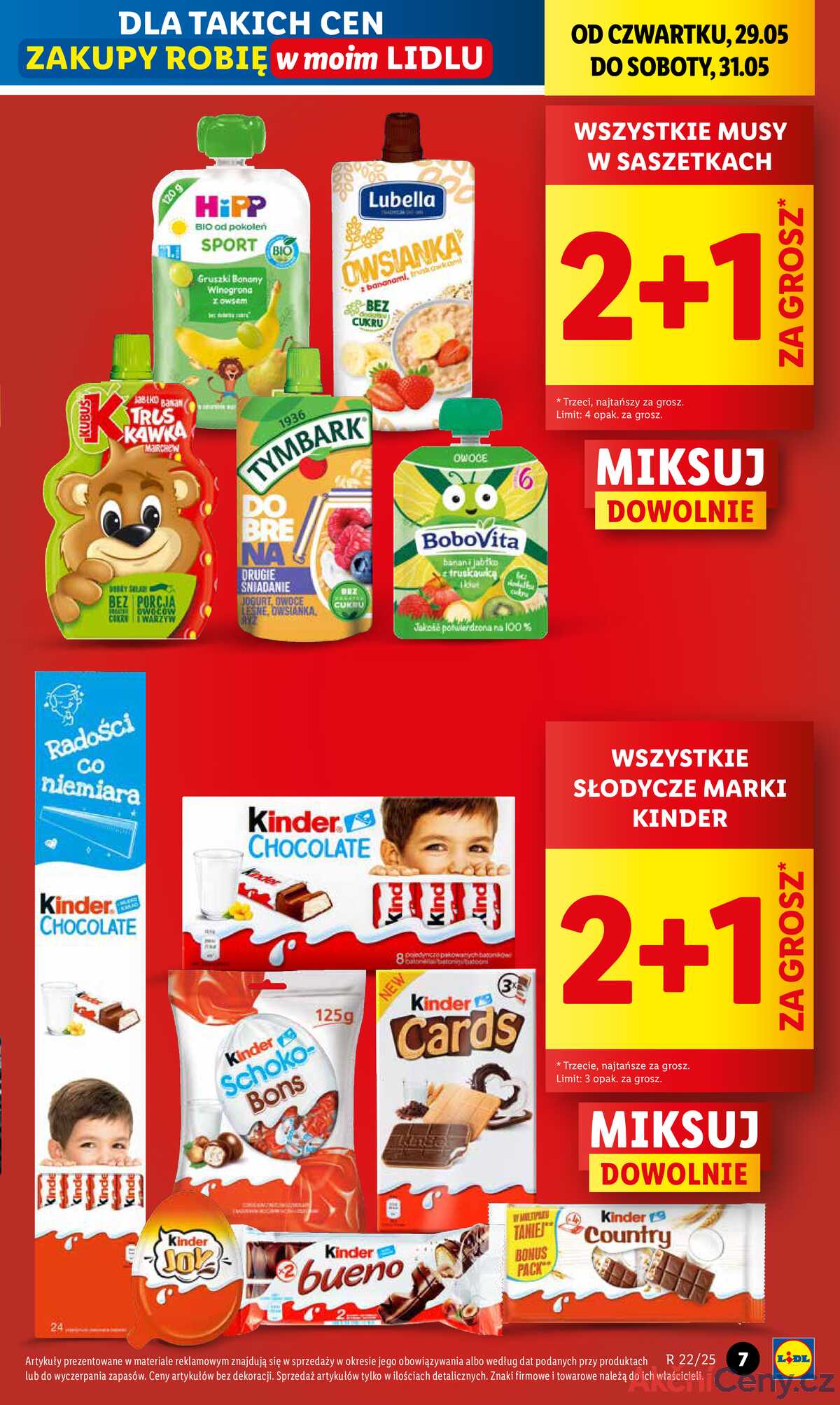 Leták Lidl Polsko 29.5.-31.5.2025 strana 7