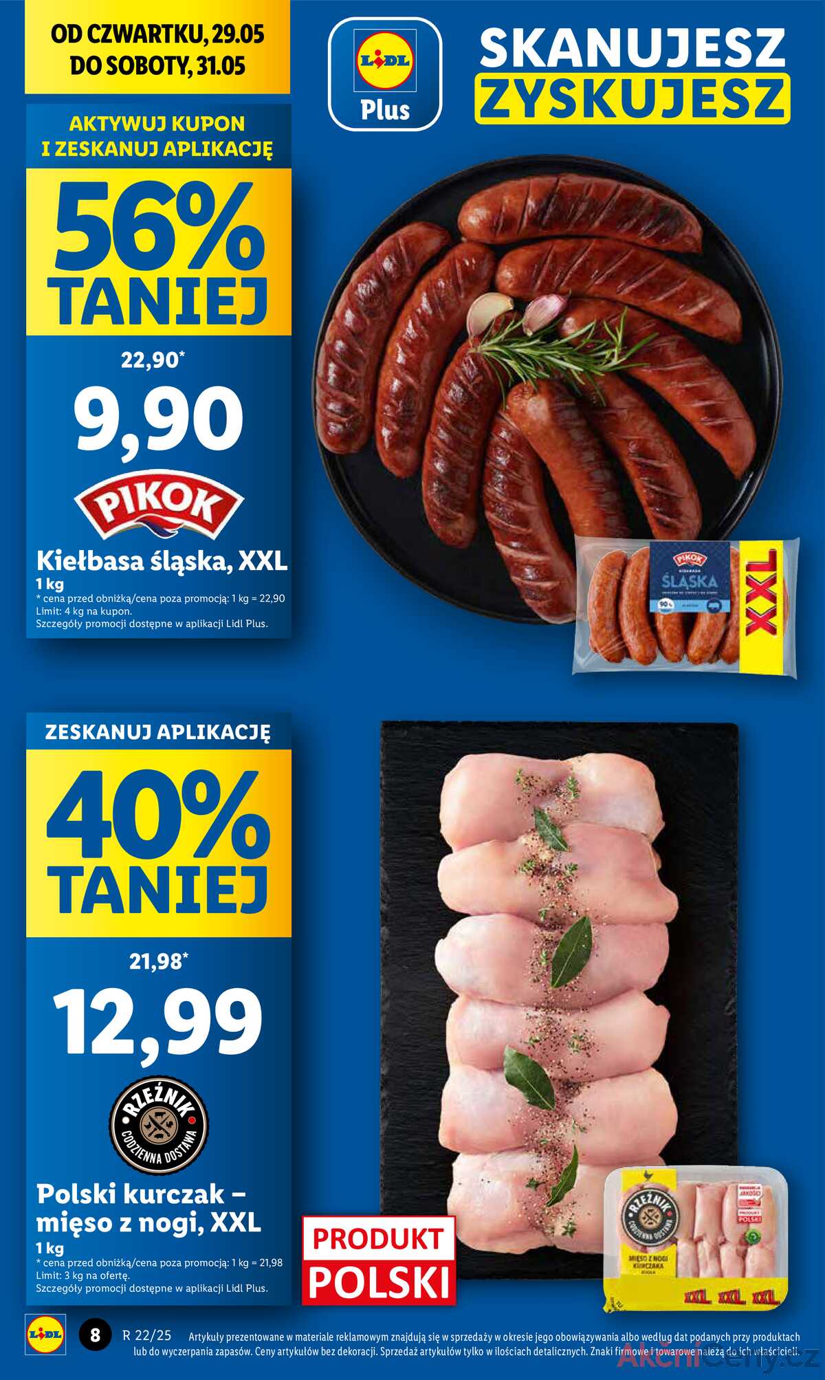 Leták Lidl Polsko 29.5.-31.5.2025 strana 8