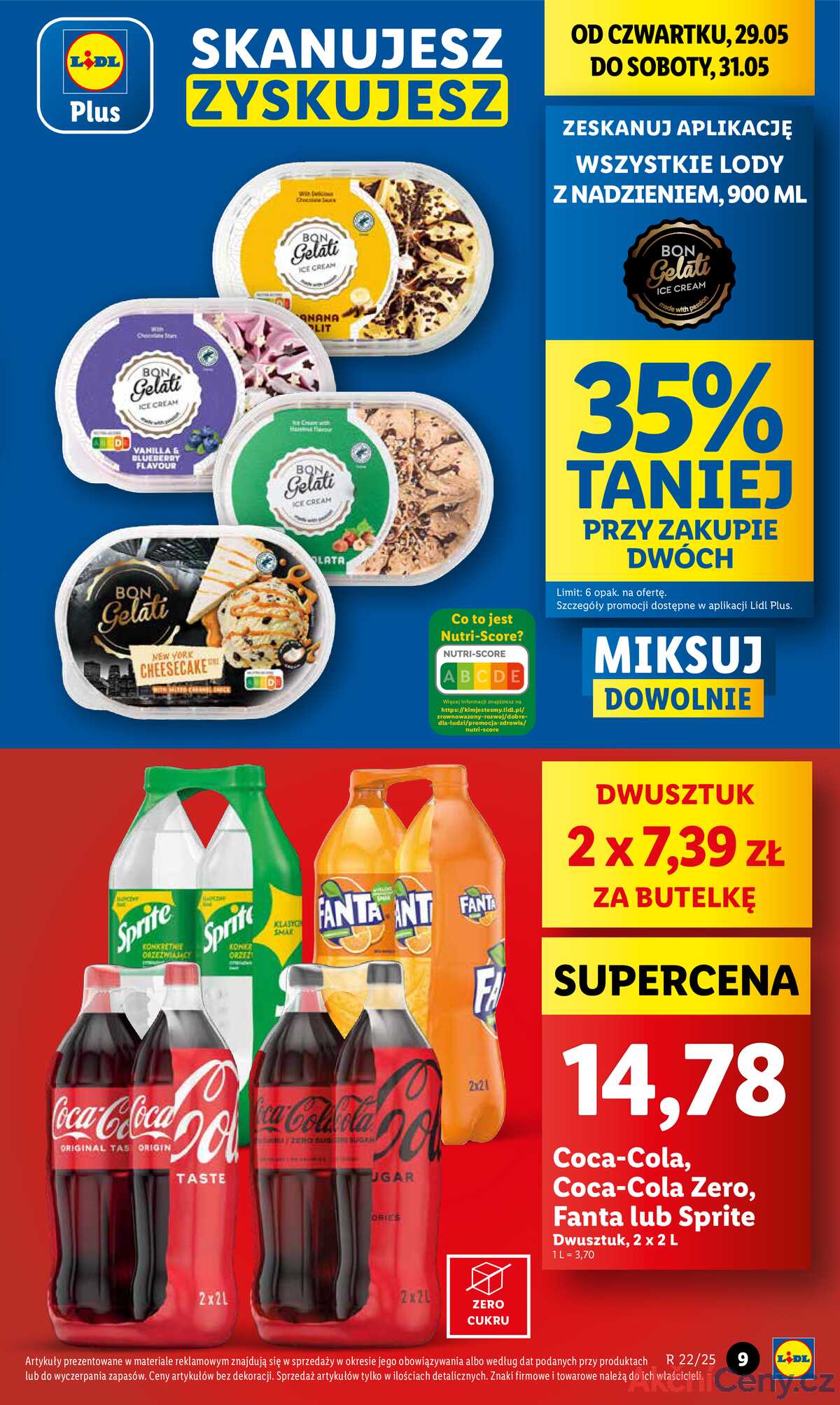 Leták Lidl Polsko 29.5.-31.5.2025 strana 9