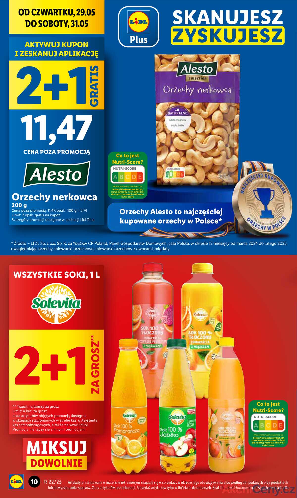 Leták Lidl Polsko 29.5.-31.5.2025 strana 10