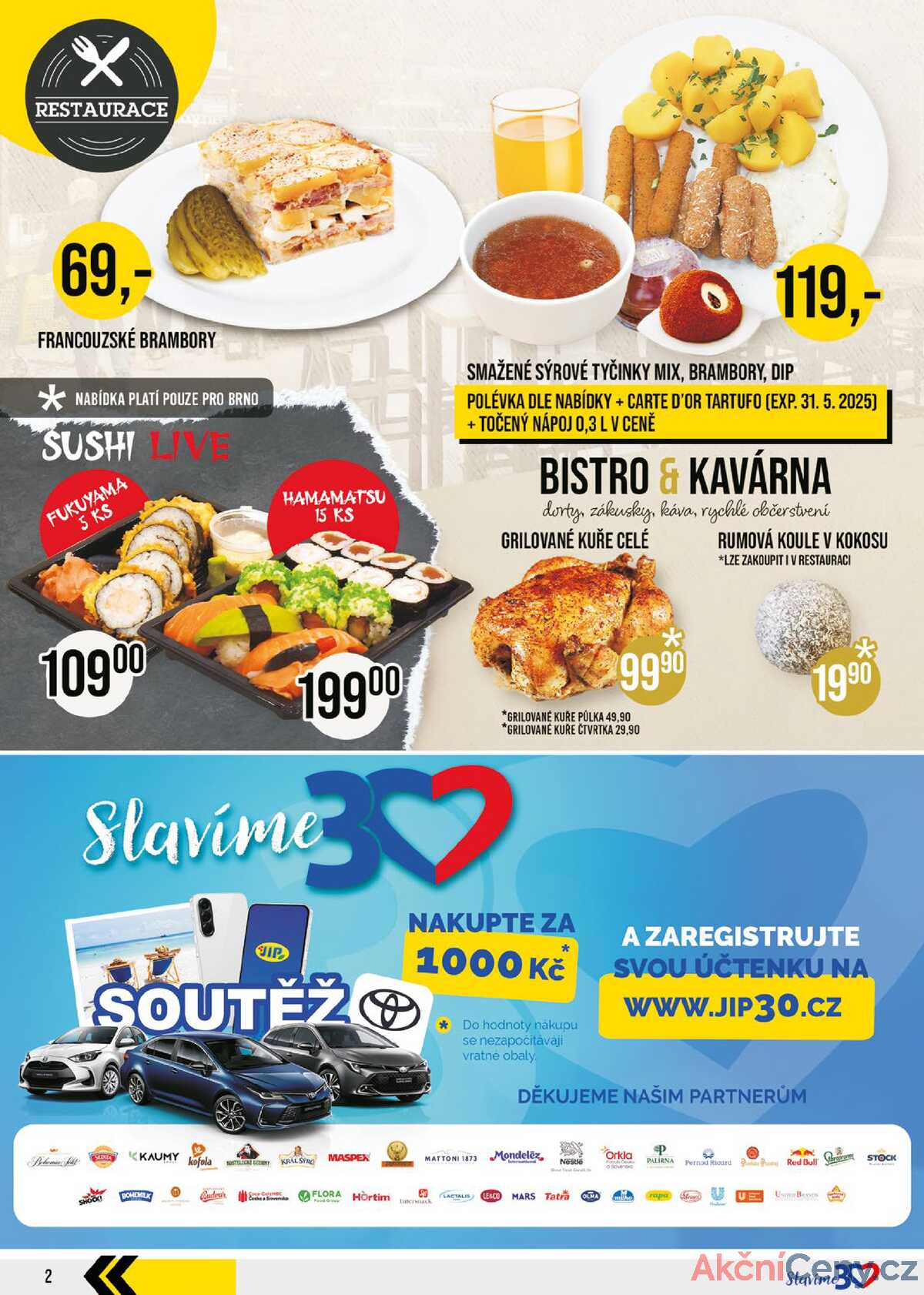 JIP Cash & Carry Brno, Praha, Ostrava od 28.5. do 3.6.2025 strana 2