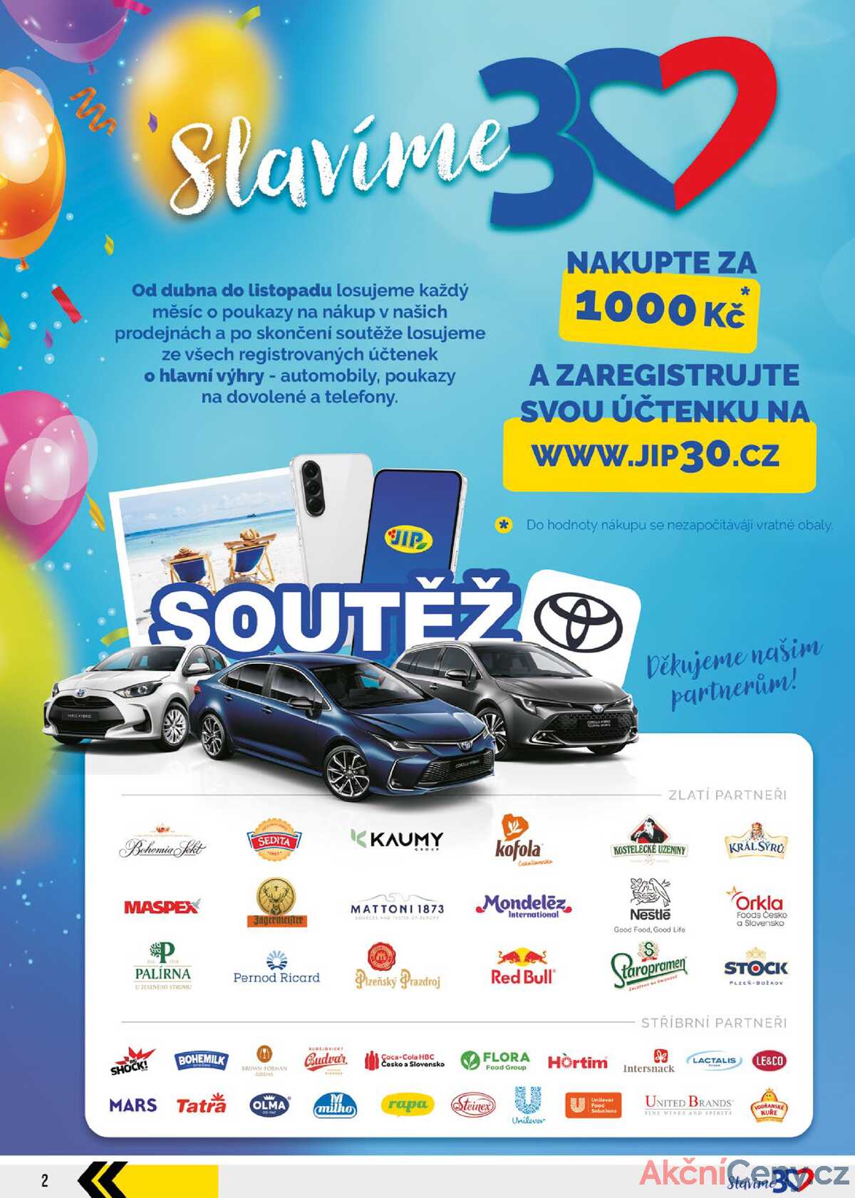 JIP Cash & Carry České Budějovice, Most, Náchod, Polička, Sušice a Svoboda nad Úpou od 28.5. do 3.6.2025 strana 2