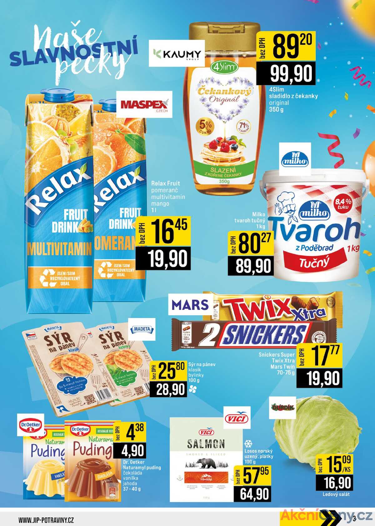 JIP Cash & Carry České Budějovice, Most, Náchod, Polička, Sušice a Svoboda nad Úpou od 28.5. do 3.6.2025 strana 3