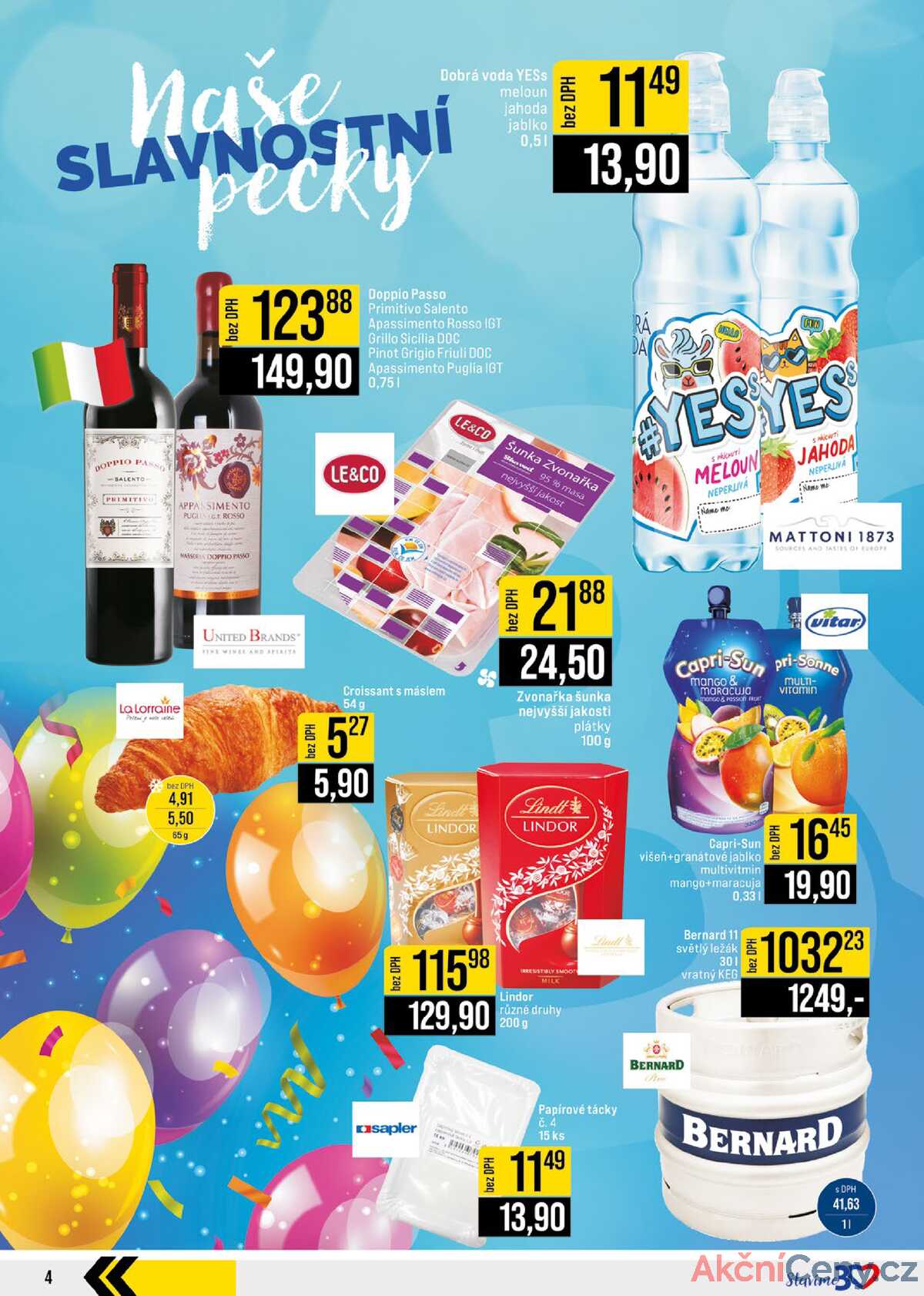 JIP Cash & Carry České Budějovice, Most, Náchod, Polička, Sušice a Svoboda nad Úpou od 28.5. do 3.6.2025 strana 4