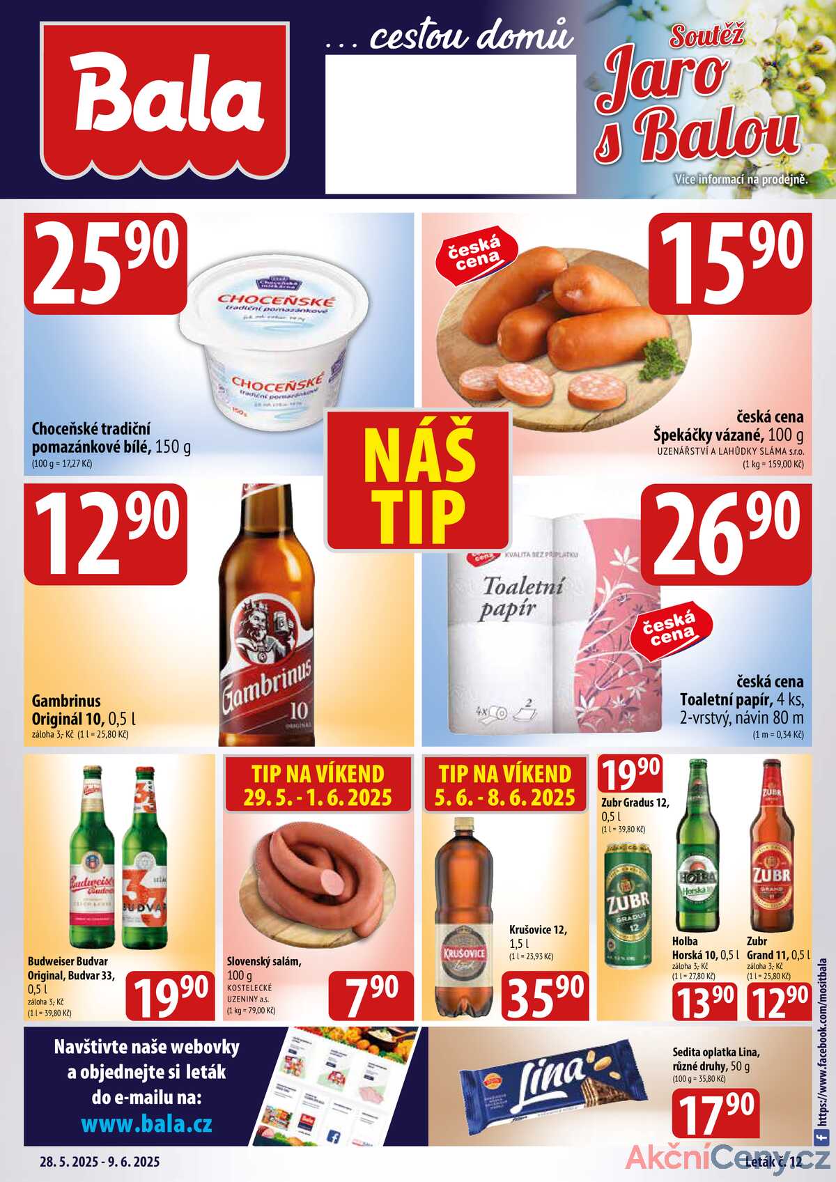 Bala Velký leták Holba + do 9.6. strana 1