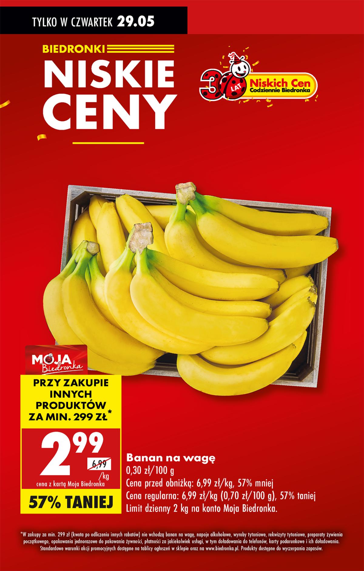 Leták Biedronka Polsko 29.5.-4.6.2025 strana 2