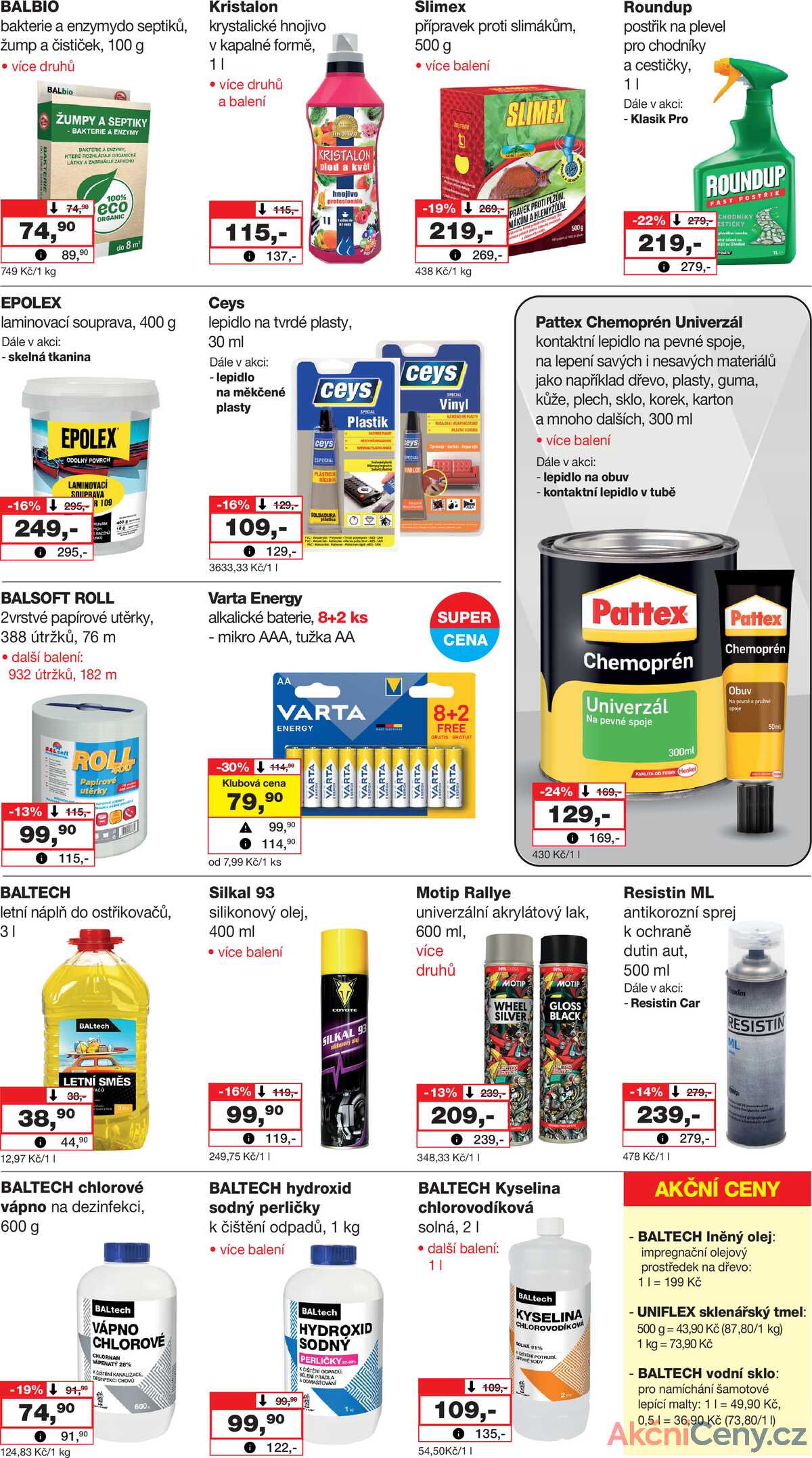 Barvy a laky drogerie od 31.5. do 20.6.2025 strana 4