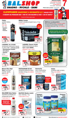 Barvy a laky drogerie letáky