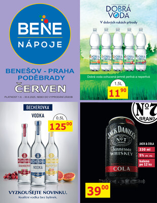 BENE NÁPOJE letáky