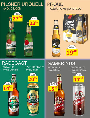BENE Nápoje od 1.6. do 30.6.2025