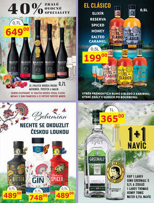 BENE Nápoje od 1.6. do 30.6.2025