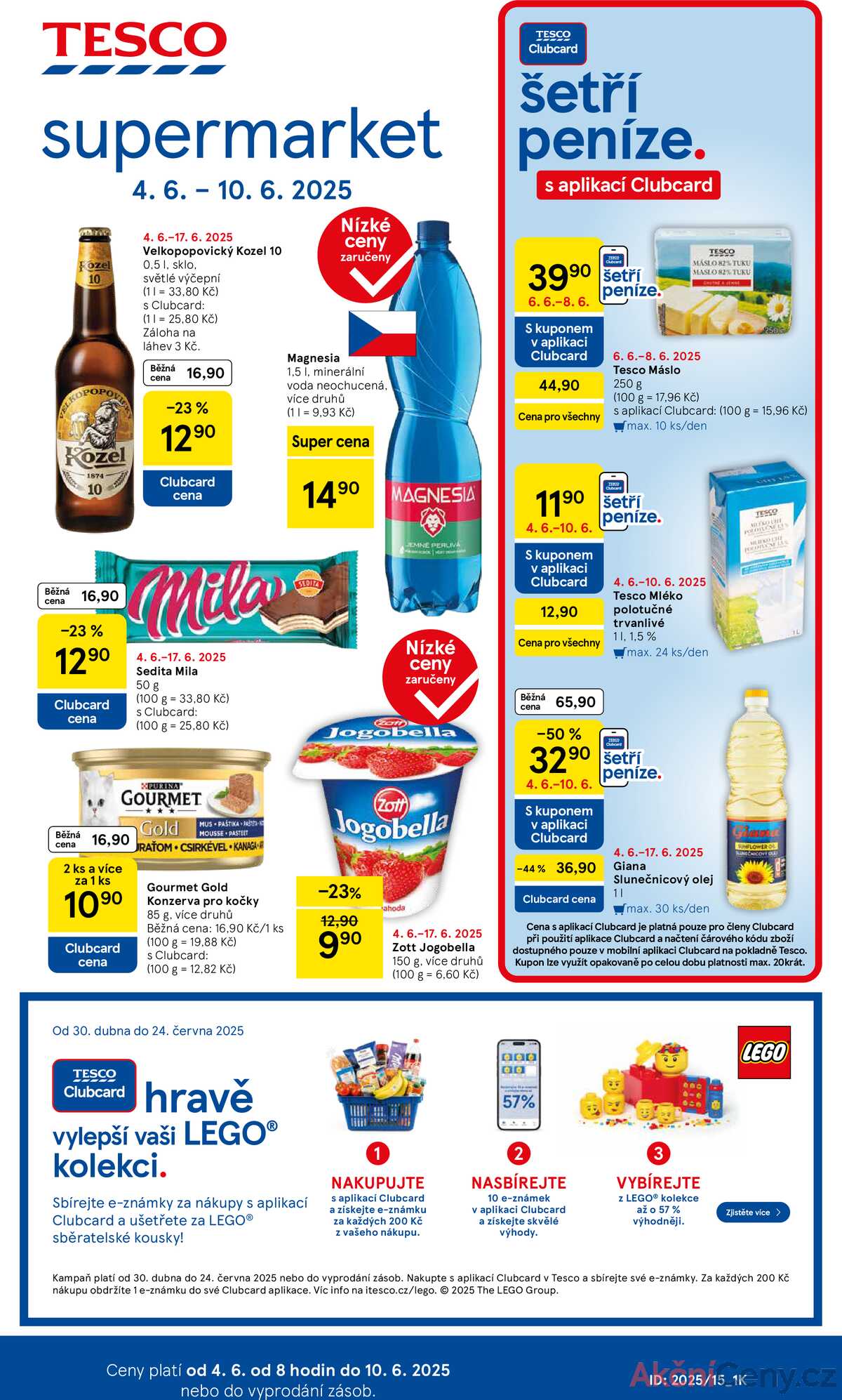 Tesco supermarkety od 4.6. do 10.6.2025 strana 1