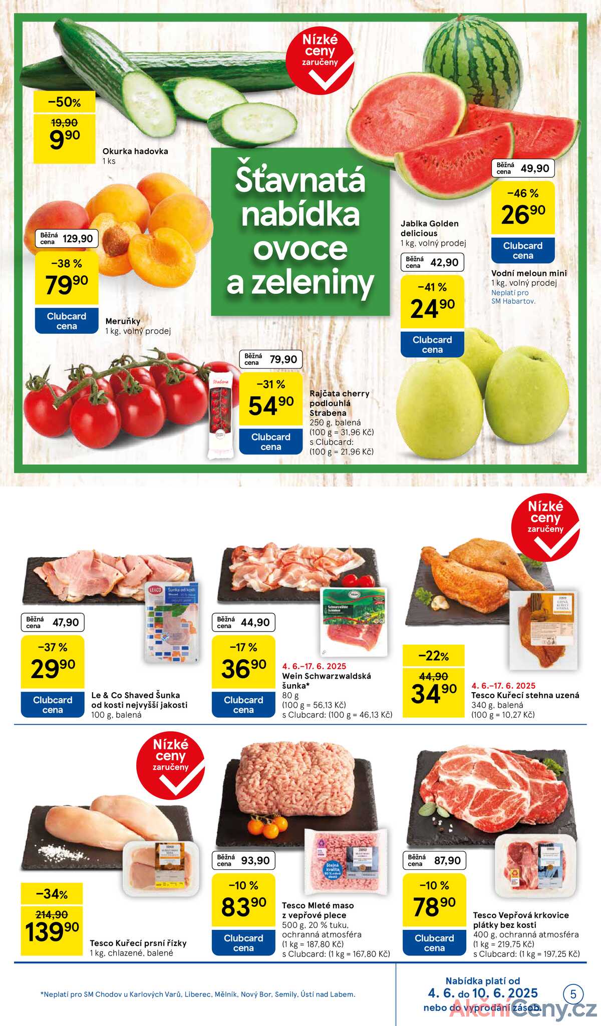 Tesco supermarkety od 4.6. do 10.6.2025 strana 5
