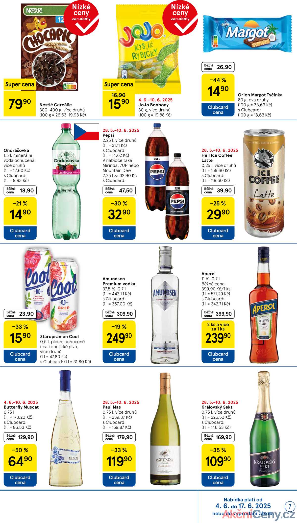Tesco supermarkety od 4.6. do 10.6.2025 strana 7