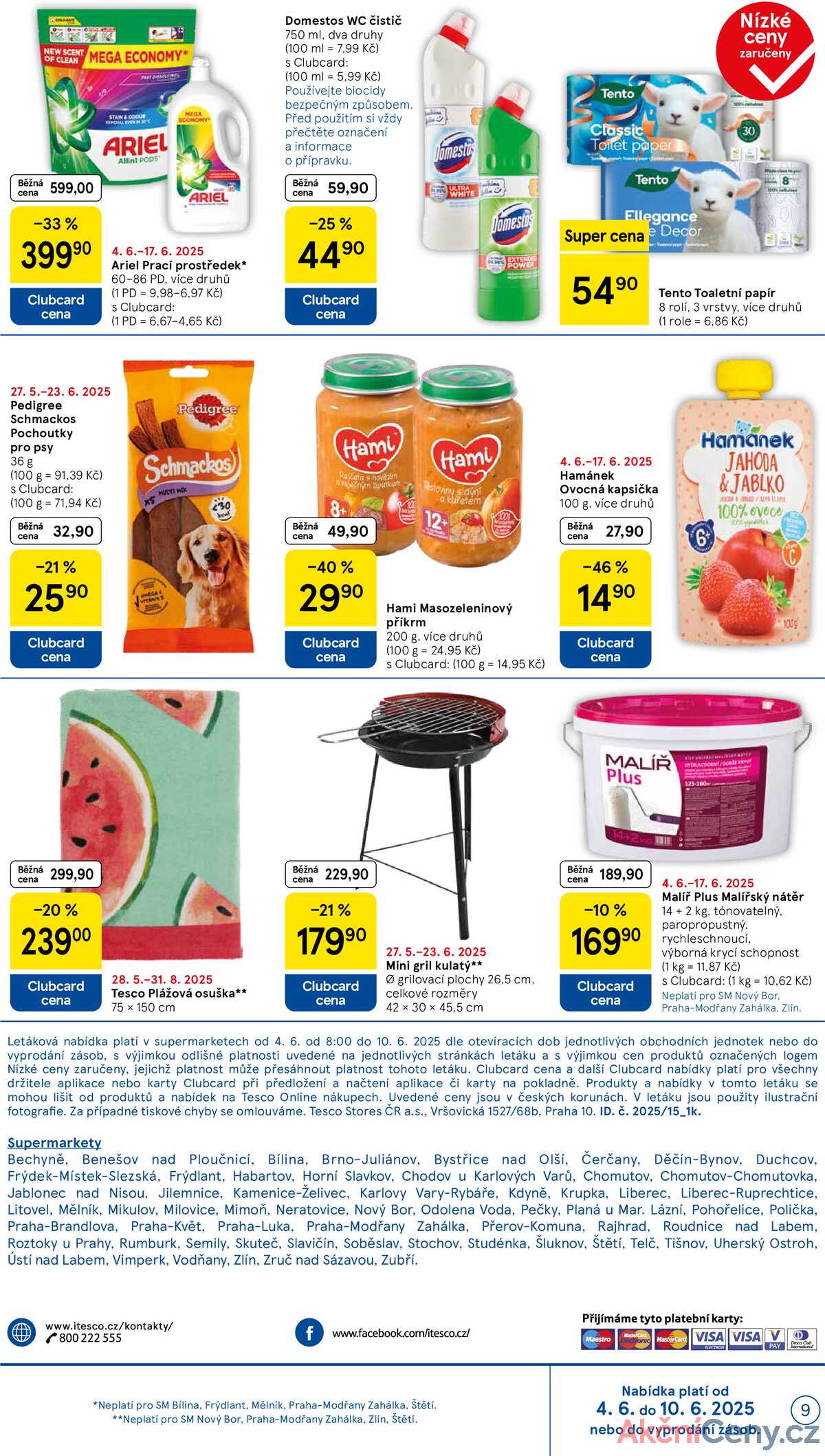 Tesco supermarkety od 4.6. do 10.6.2025 strana 9