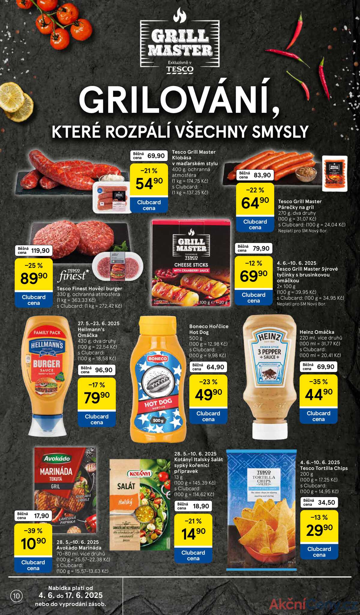 Tesco supermarkety od 4.6. do 10.6.2025 strana 10