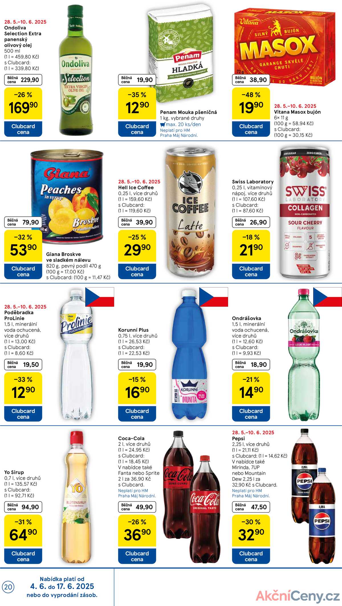 Tesco malé hypermarkety od 4.6. do 10.6.2025 strana 20