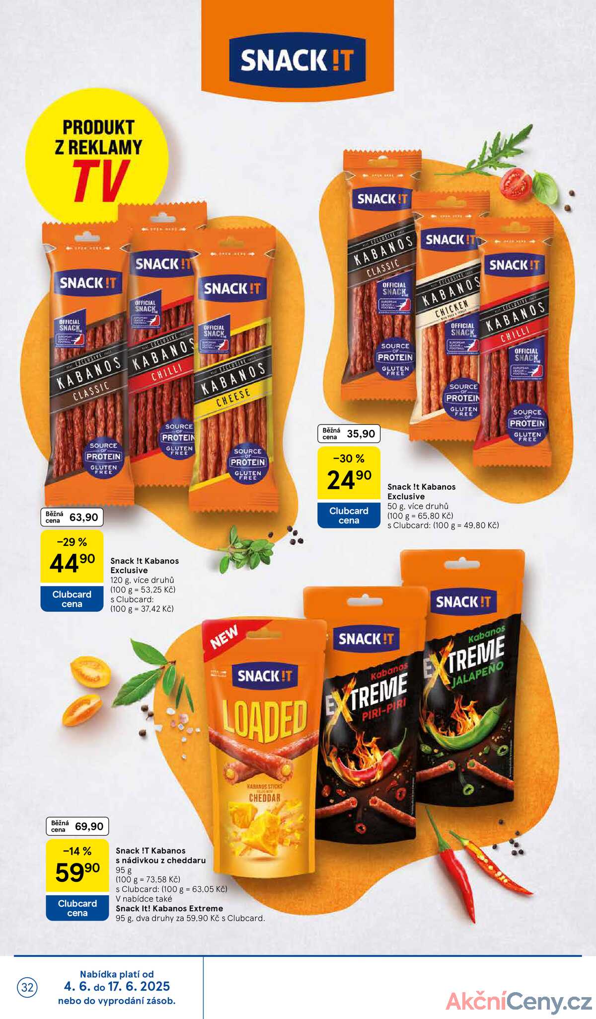Tesco malé hypermarkety od 4.6. do 10.6.2025 strana 32