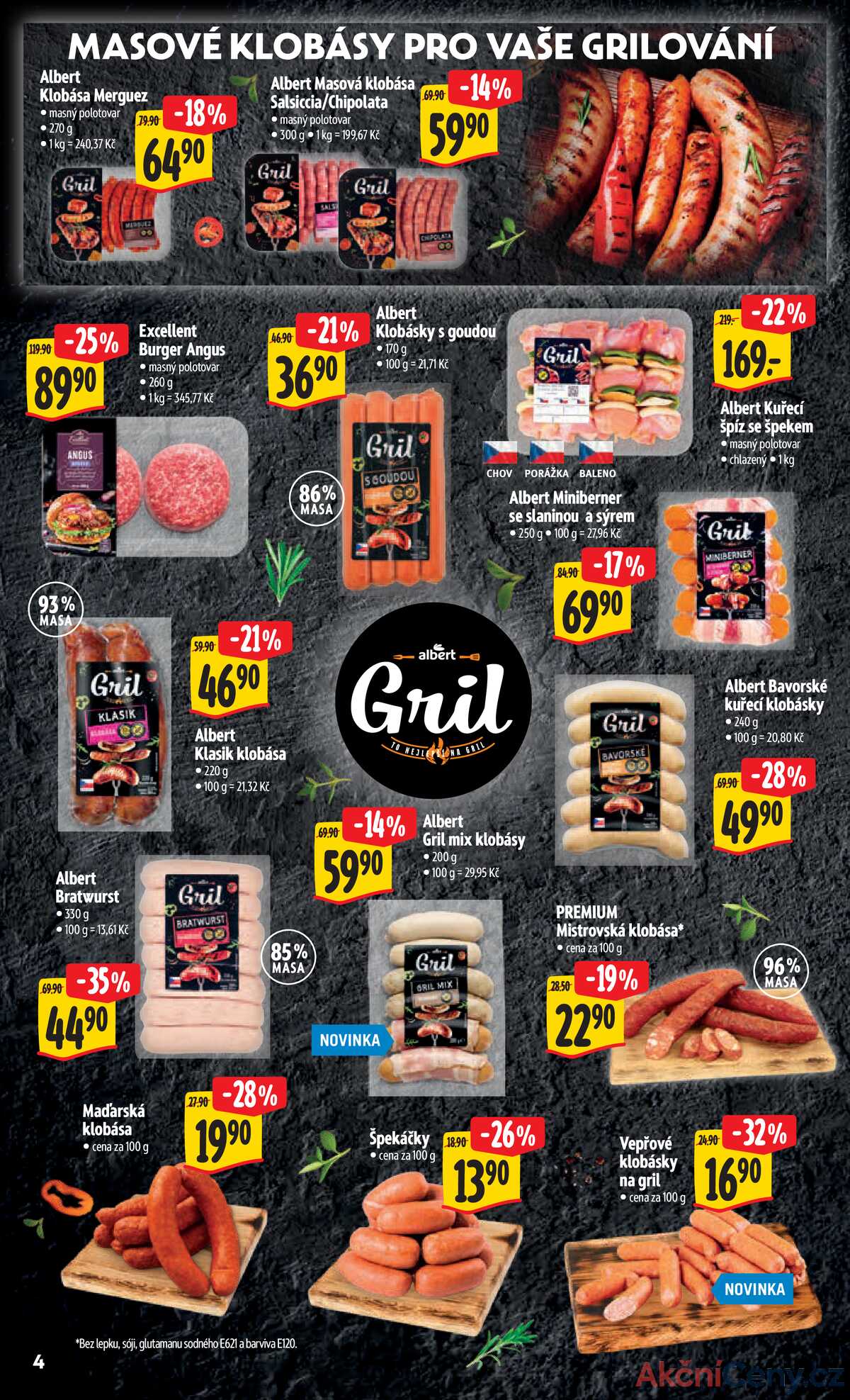 Albert  Hypermarket od 4.6. do 10.6.2025 strana 4