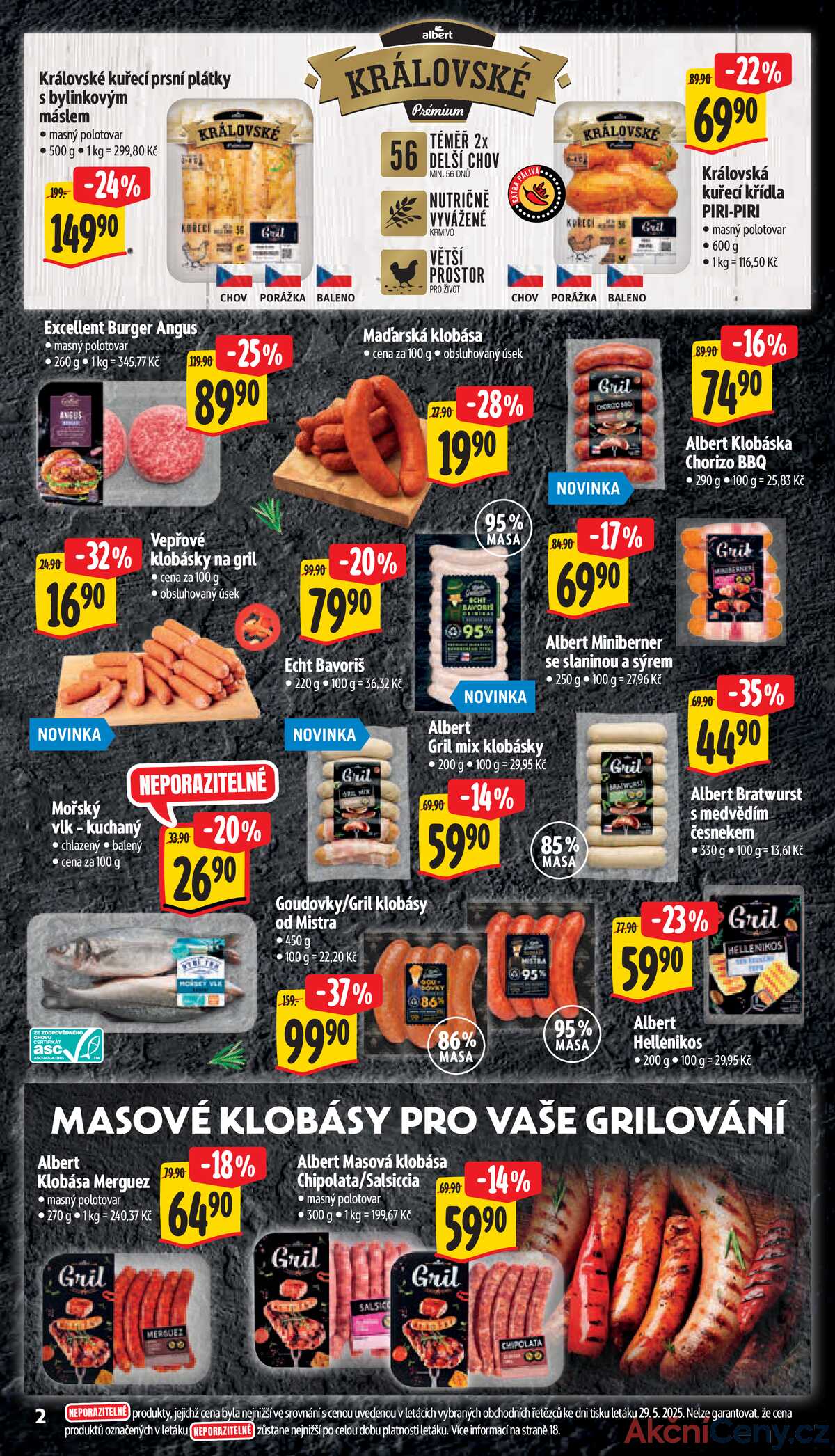 Albert Supermarket od 4.6. do 10.6.2025 strana 2