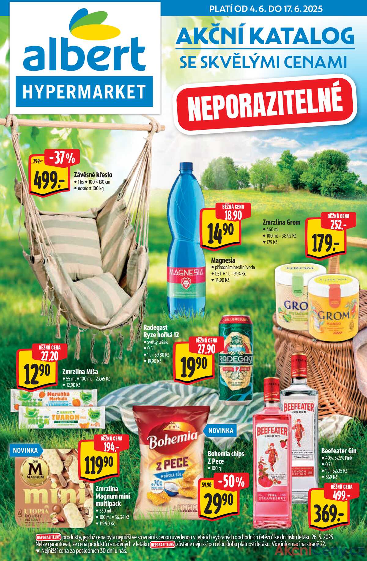 Albert  Hypermarket katalog Léto od 4.6. do 17.6.2025 strana 1