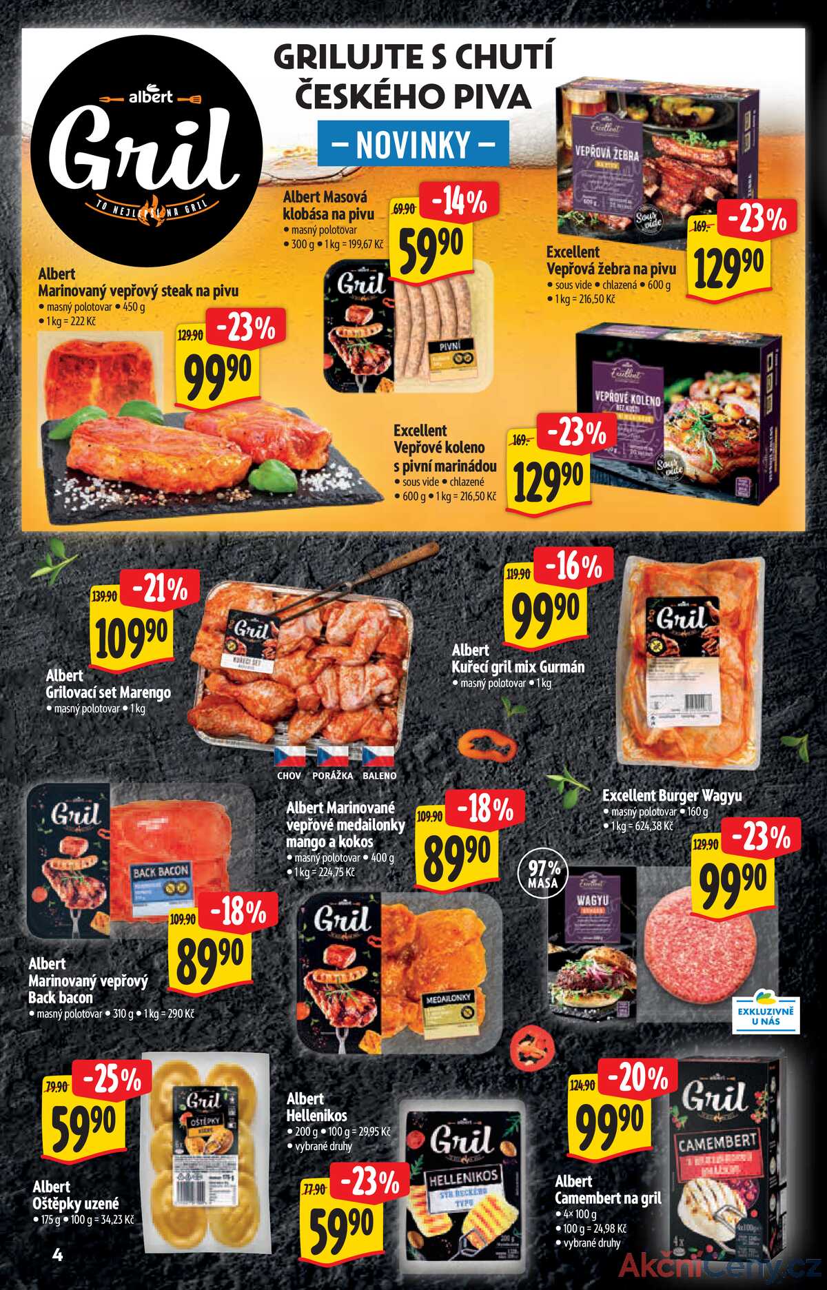 Albert  Hypermarket katalog Léto od 4.6. do 17.6.2025 strana 4
