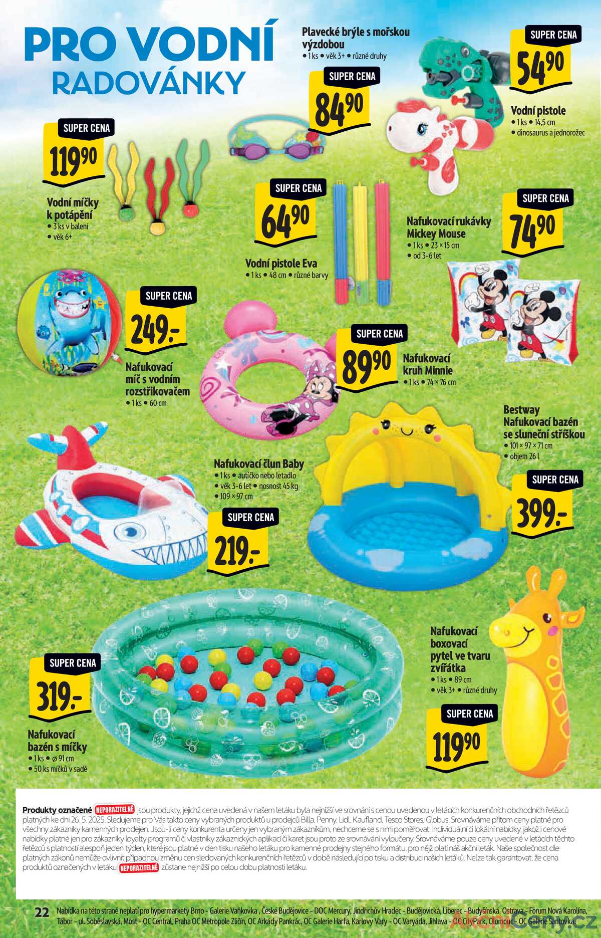 Albert  Hypermarket katalog Léto od 4.6. do 17.6.2025 strana 22