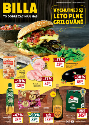 Billa katalog Gril od 11.6. do 1.7.2025