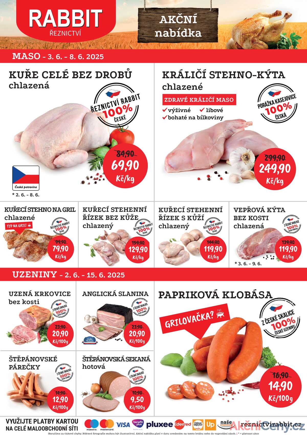RABBIT řeznictví od 2.6. do 8.6.2025 strana 1