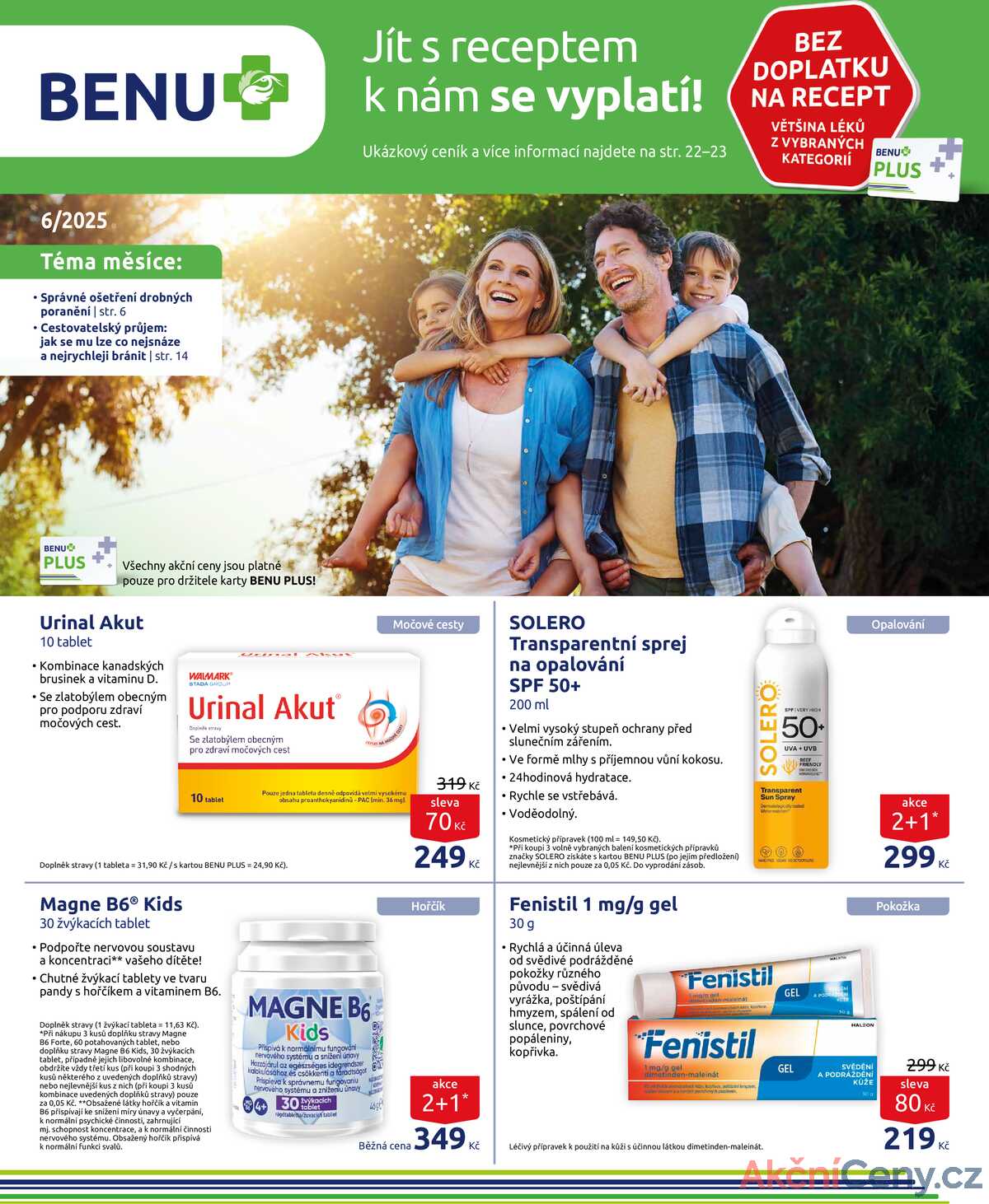Benu od 1.6. do 30.6.2025 strana 1