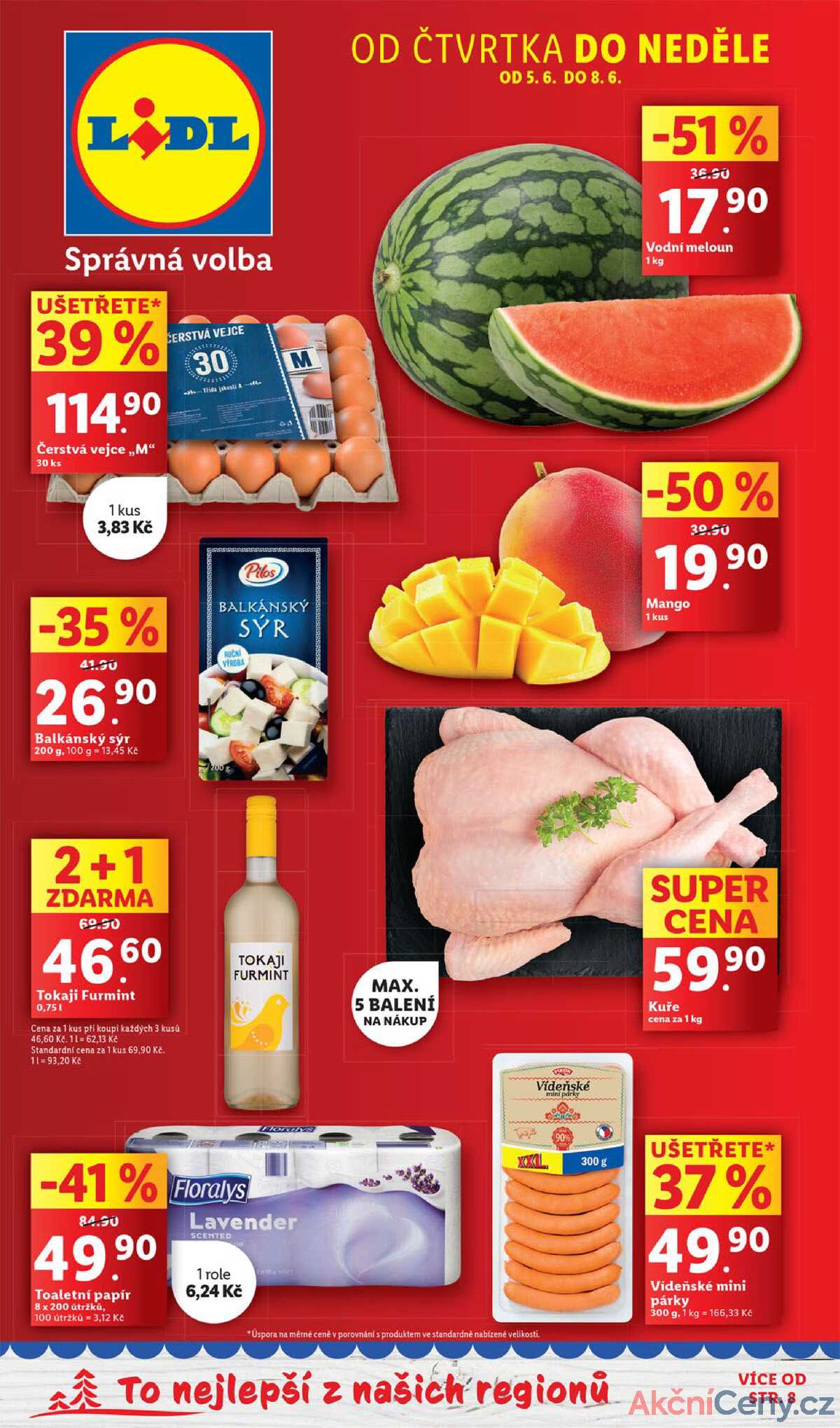 Lidl Čtvrtek od 5.6. do 8.6.2025 strana 1