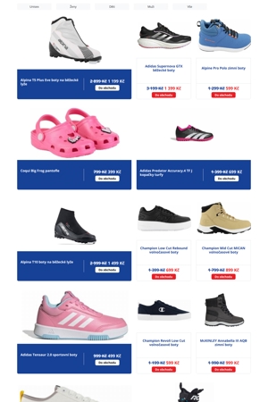 Intersport Boty - 31. 5. 2025