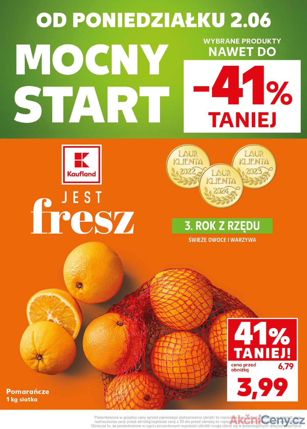 Leták Kaufland Polsko 2.6.-4.6.2025 - Silný start strana 2