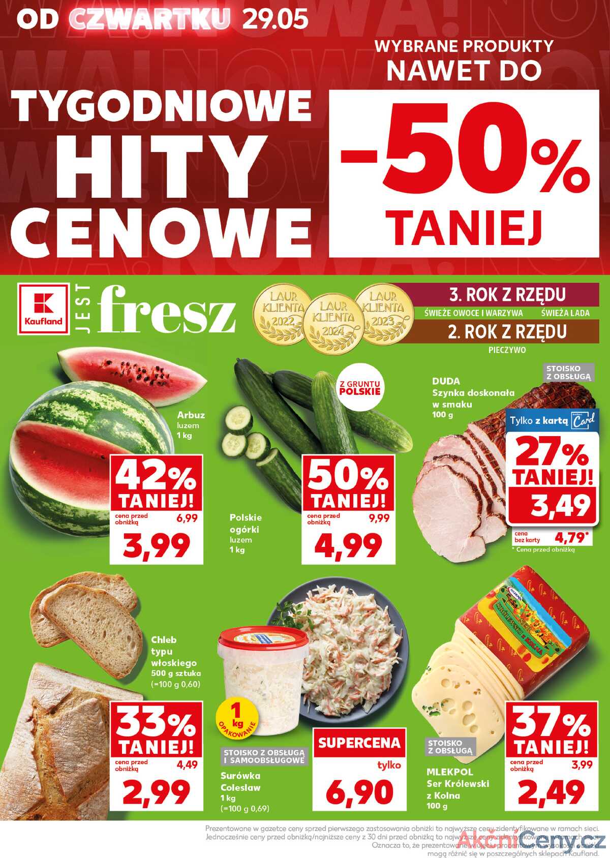 Leták Kaufland Polsko 2.6.-4.6.2025 - Silný start strana 4