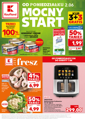 Leták Kaufland Polsko 2.6.-4.6.2025 - Silný start