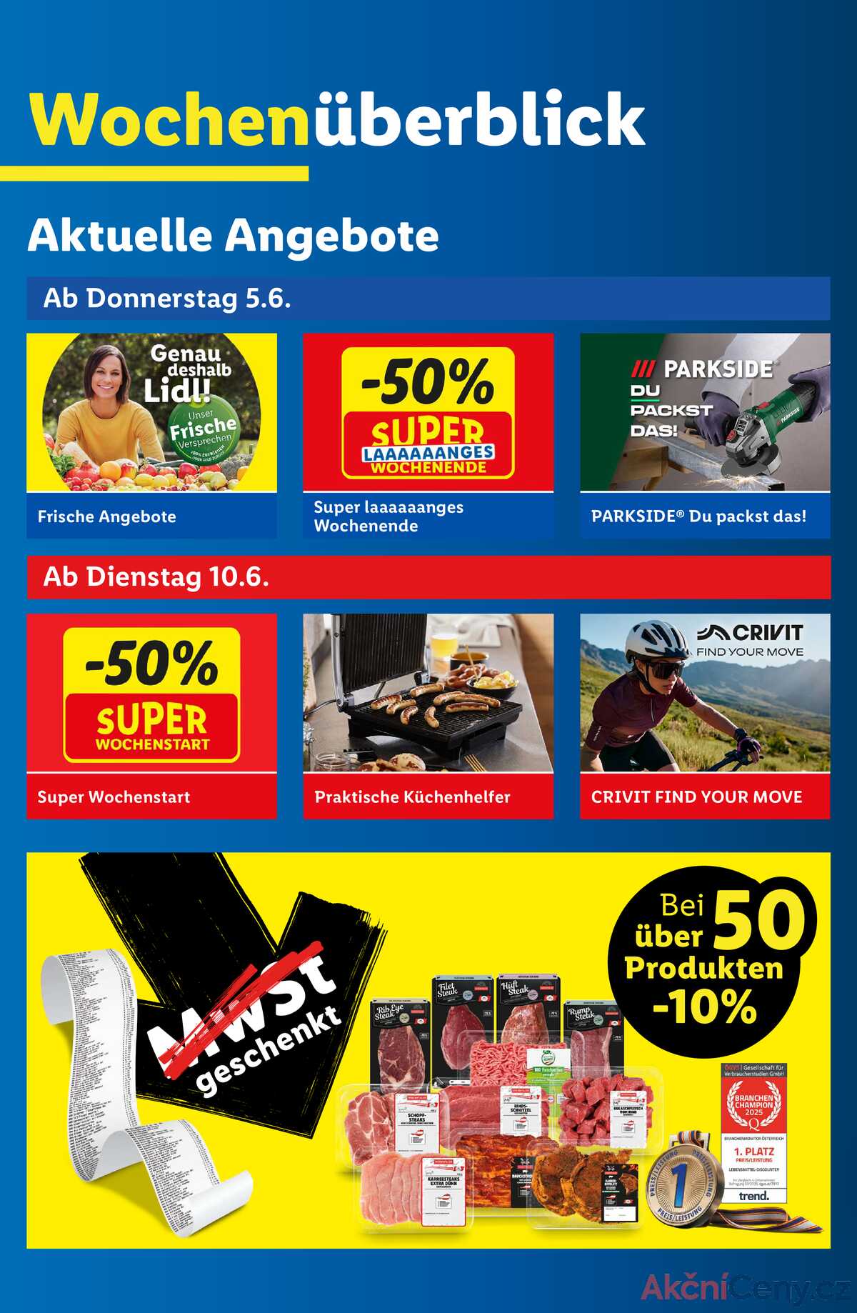 Leták Lidl Rakousko 5.6.-11.6.2025 strana 2