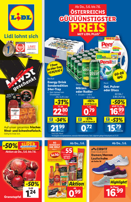 Leták Lidl Rakousko 5.6.-11.6.2025