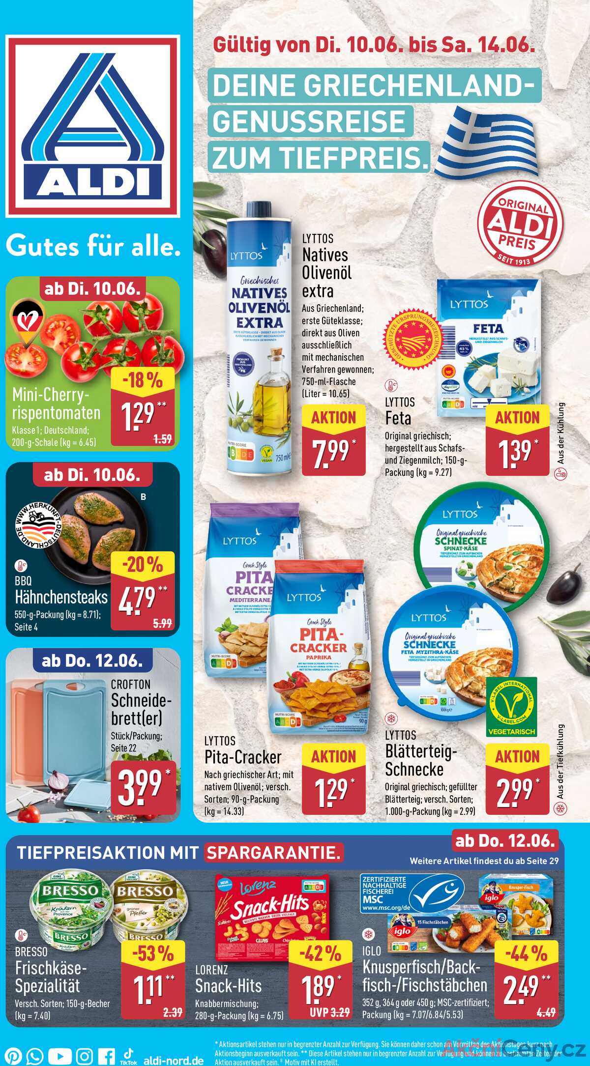 Leták ALDI Německo 10.6.-16.6.2025 strana 1